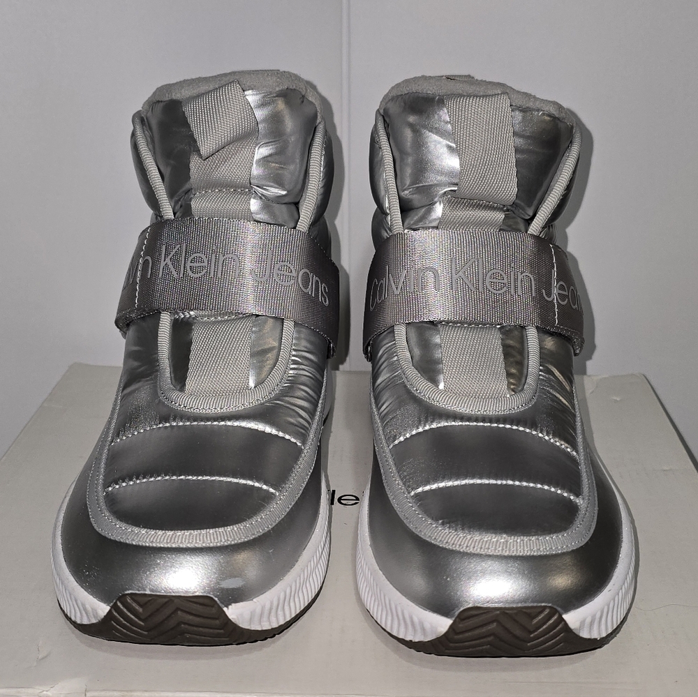 Calvin Klein Silver Sneakers